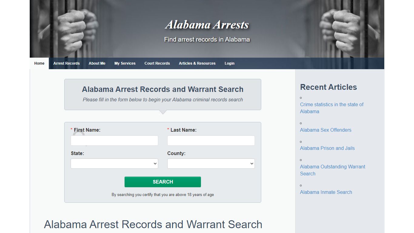 Alabama Arrests